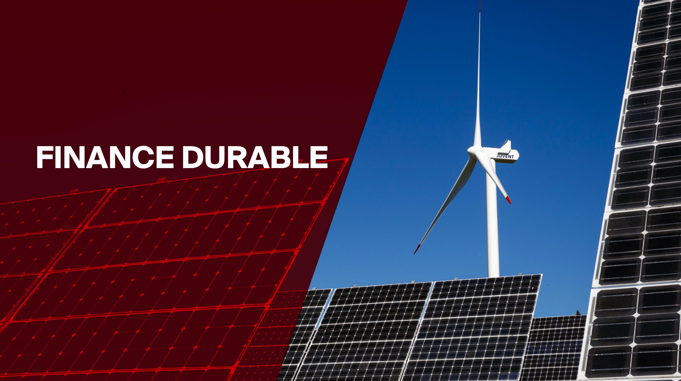 Tableau de bord de la finance durable: actions Etats-Unis