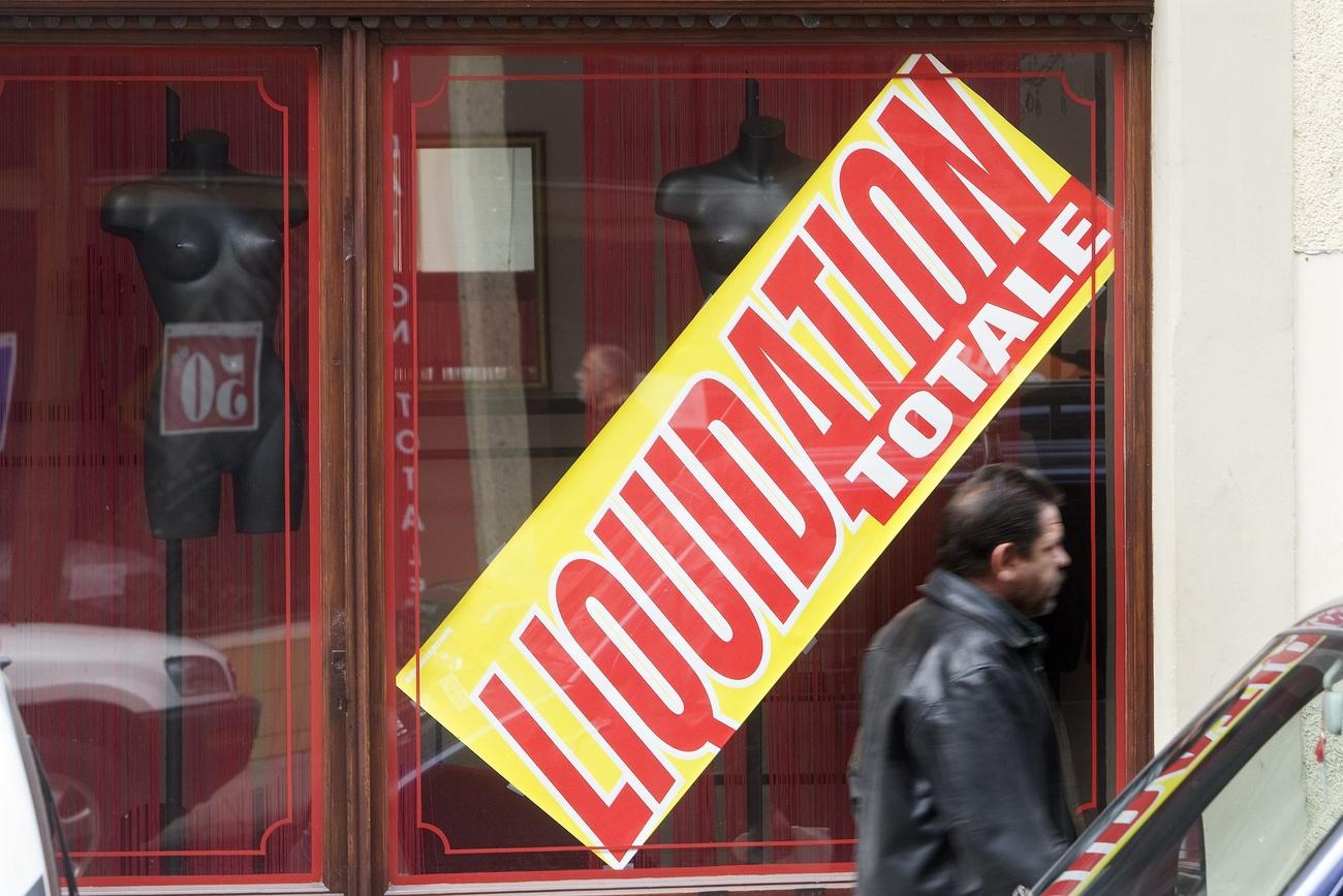 Au total, ce sont 1659 firmes qui ont ouvert une procédure de faillite au premier trimestre, une hausse de 8,4% sur un an.