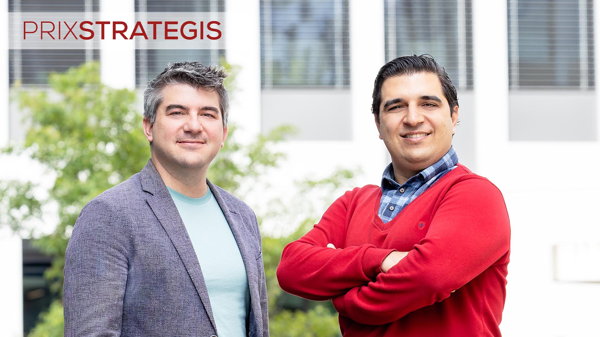 Si Frédéric Loizeau et Amir Ghadimi se sont rencontrés à Neuchâtel, c’est à Zurich qu’ils ont choisi de fonder leur start-up.
