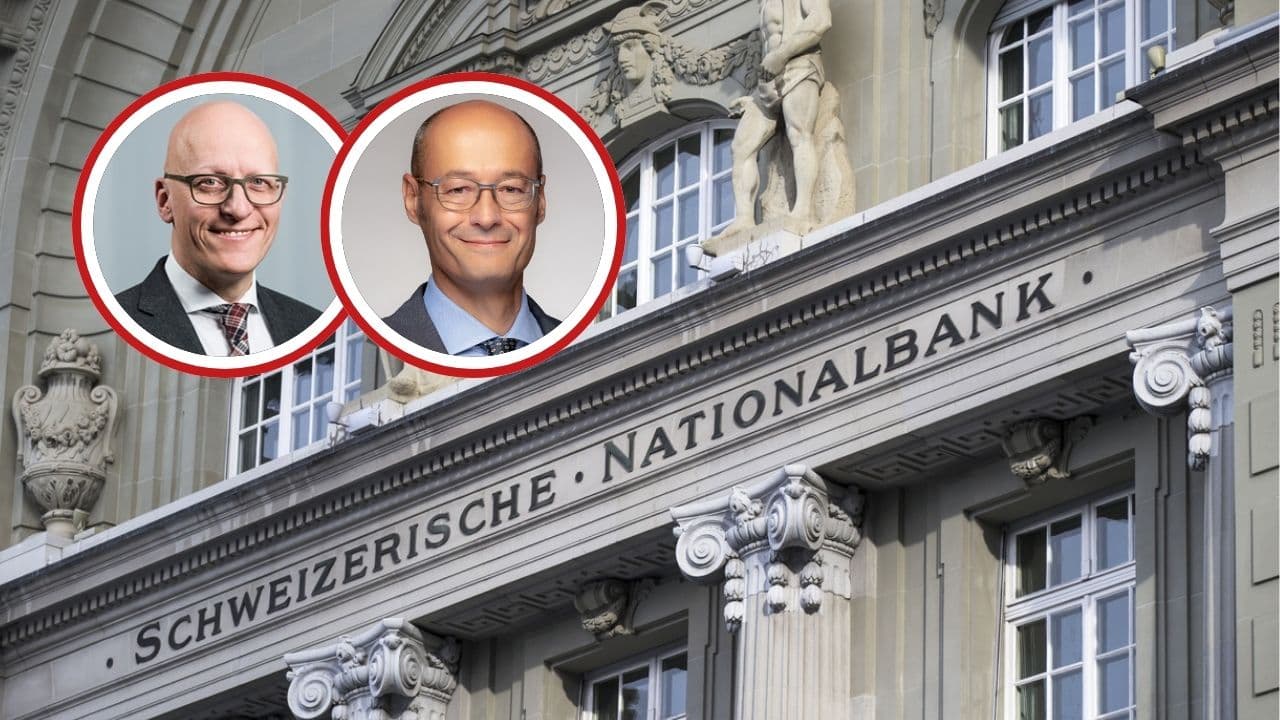 Karsten Junius, économiste en chef à la banque J. Safra Sarasin et GianLuigi Mandruzzato, économiste senior chez EFG, livrent leurs avis sur l'ampleur de la baisse des taux de la BNS.