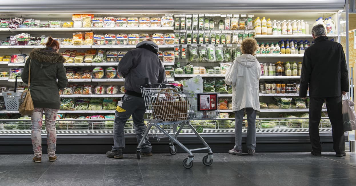 Le recul sur un an s’explique notamment par la baisse dans le secteur de l’alimentation et boissons non alcoolisées et dans la santé.