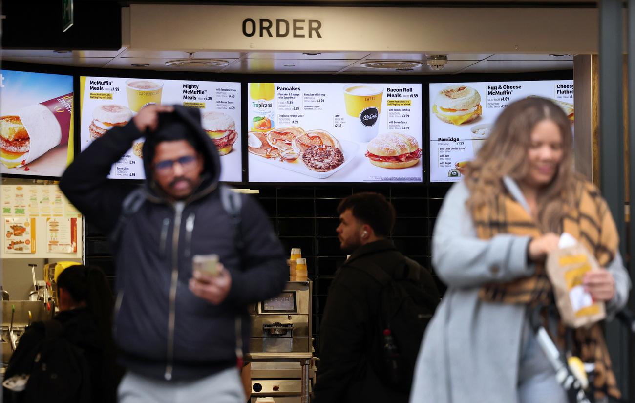 Durant les trois premiers mois de l’année, McDonald’s a attiré moins de clients aux Etats-Unis qu’à la même période l’an passé.