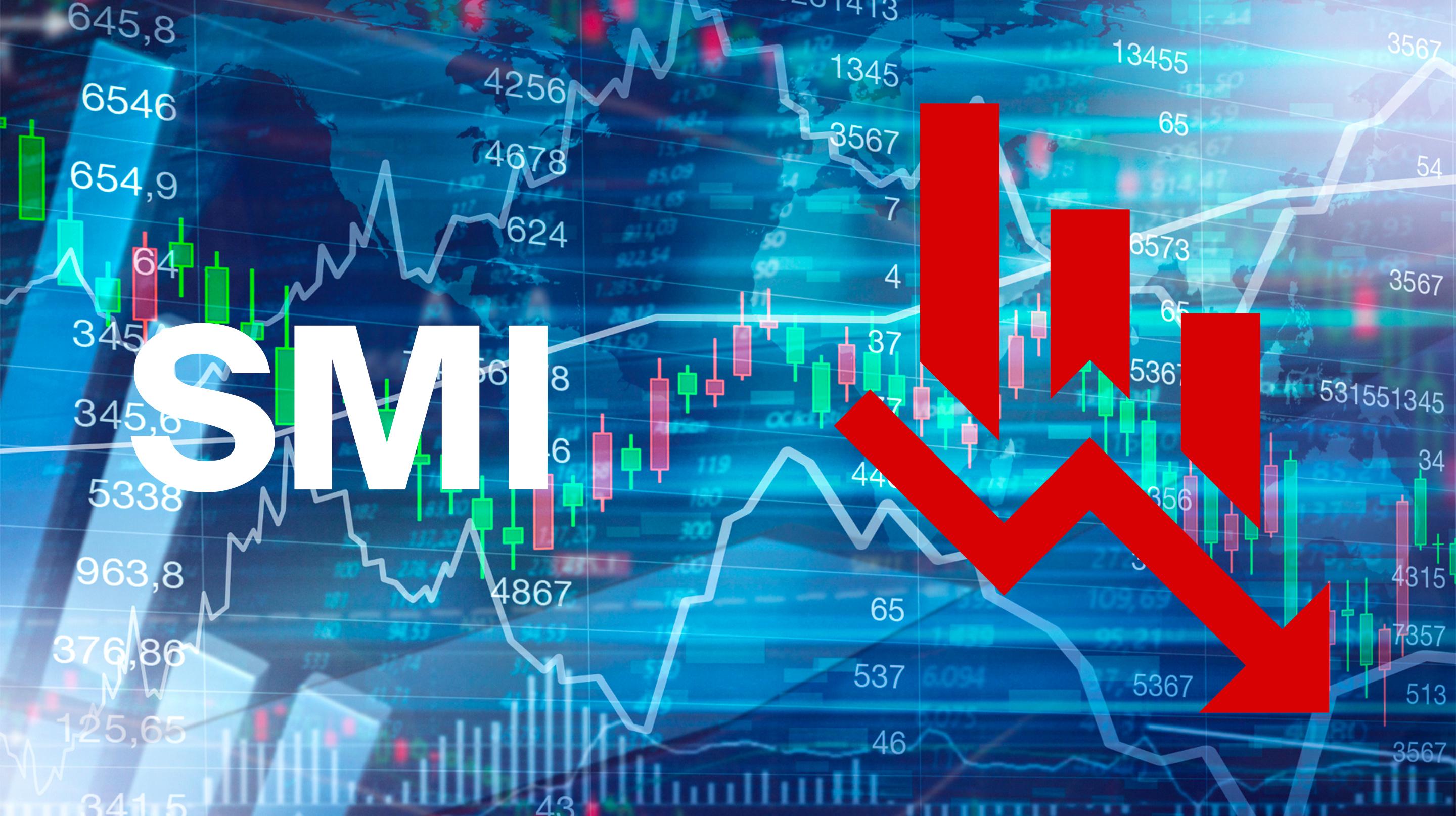 La Bourse suisse creuse ses pertes à la mi-journée