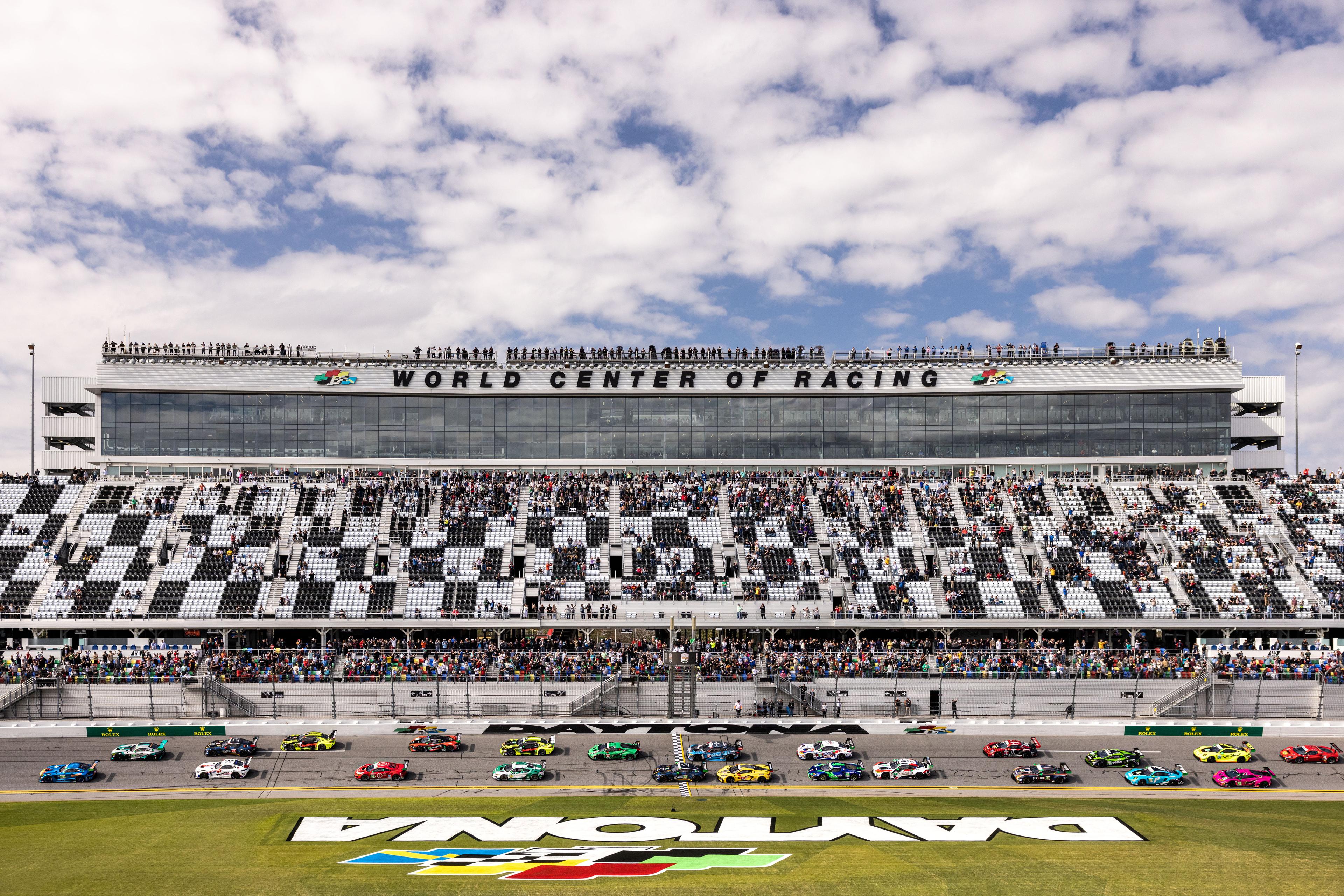 61ème édition de la Rolex 24 At DAYTONA 2023 en Floride (États-Unis), dont Rolex est le Sponsor Titre depuis 1992.