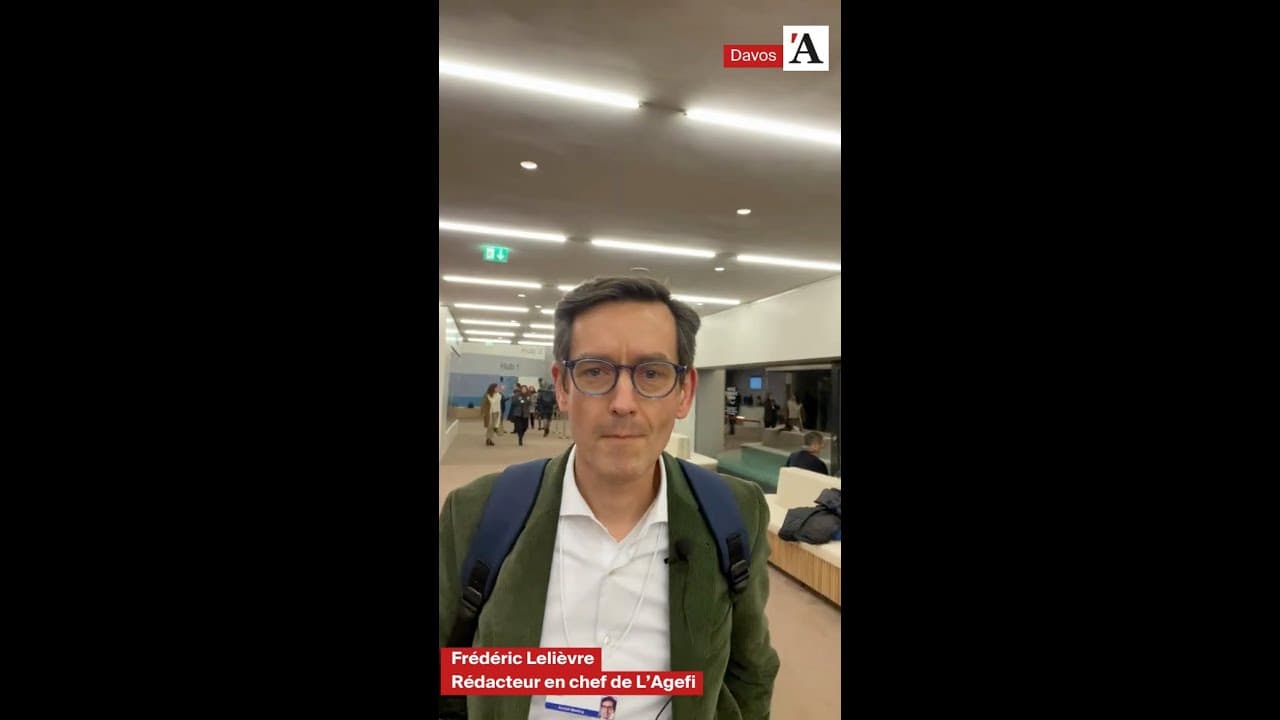 WEF 2026 - Depuis le Centre des congrès, Frédéric Lelièvre met l'accent sur la journée de mercredi.