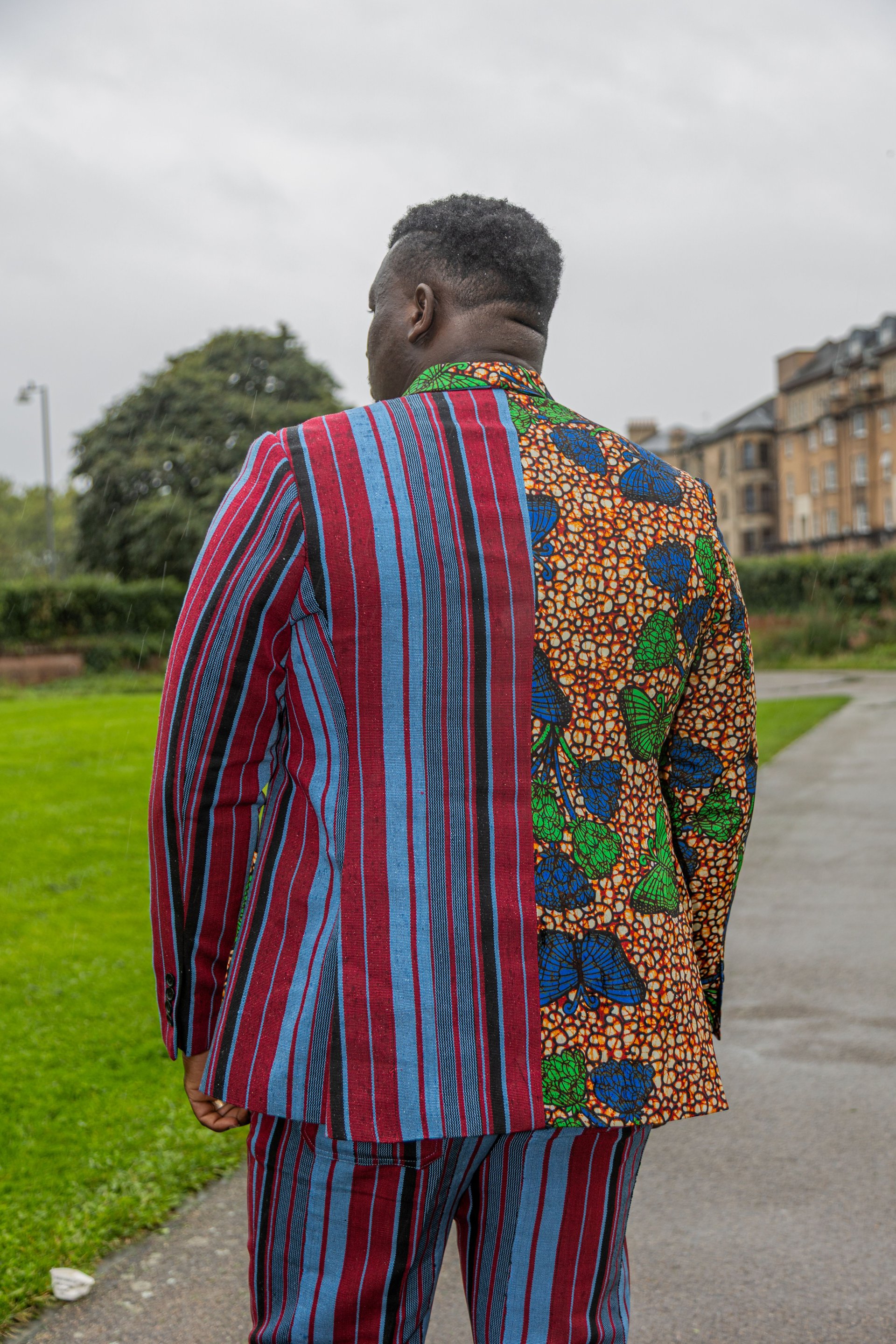 Patterned multicolored print image 2