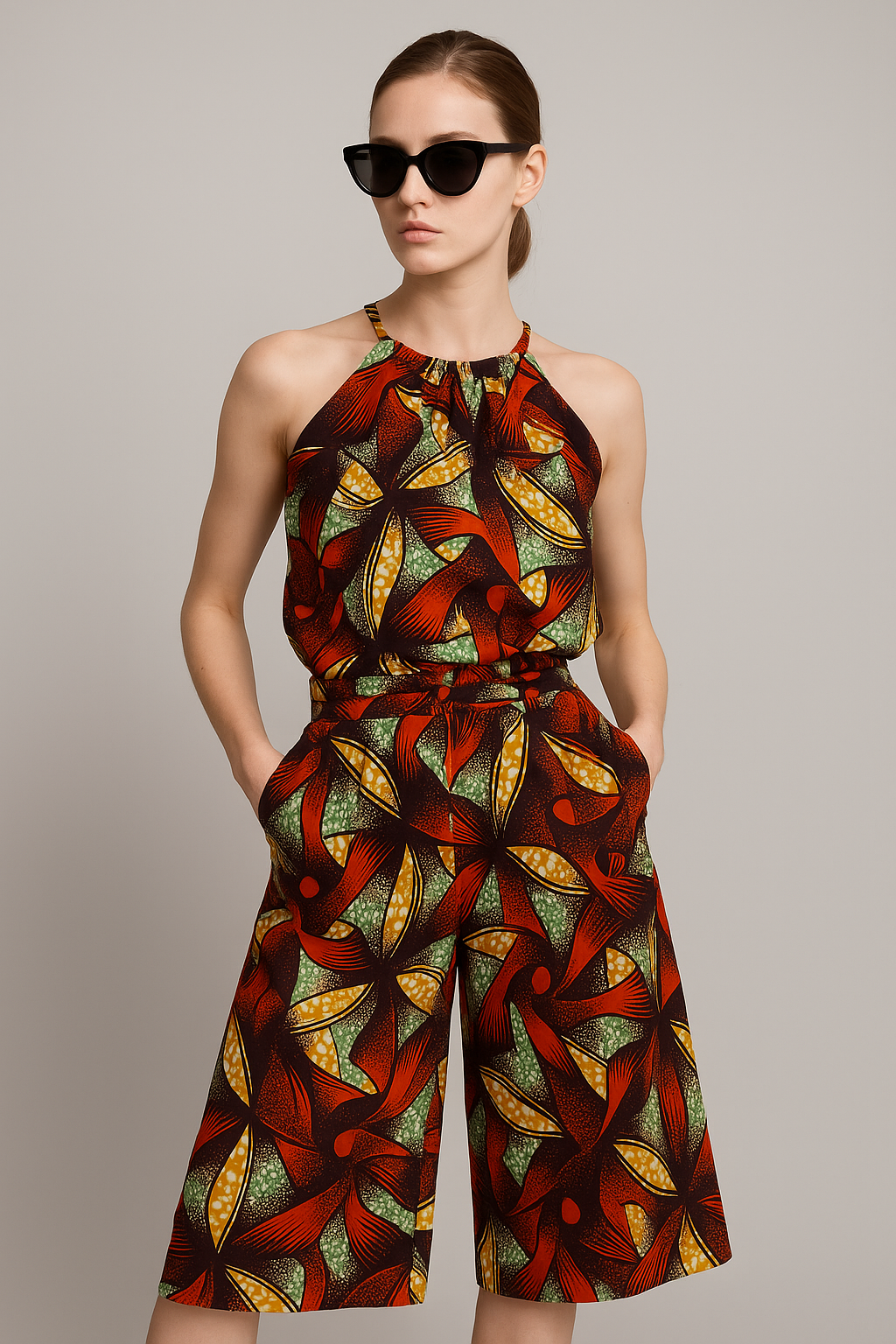 Red,Brown and Green image 3