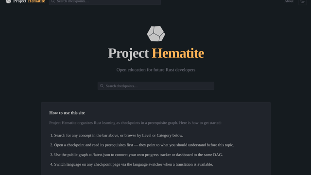 Project Hematite screenshot 1
