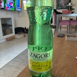 Zagori Go Green Sparkling Lemon Water