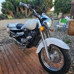 White Motorcycle for Sale