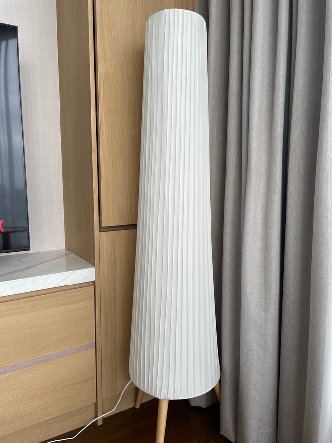 Modern White Floor Lamp