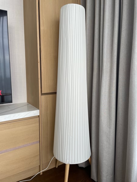 Modern White Floor Lamp