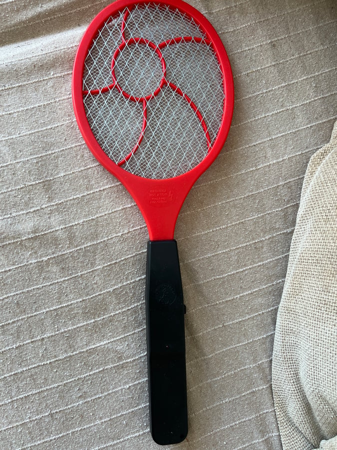 Electric Fly Swatter Racket