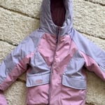 The Zara Girls Pink Winter Jacket and Pants 