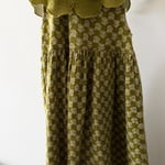 NEXT Green Floral Blouse 4-5 years 