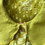 NEXT Green Floral Blouse 4-5 years 