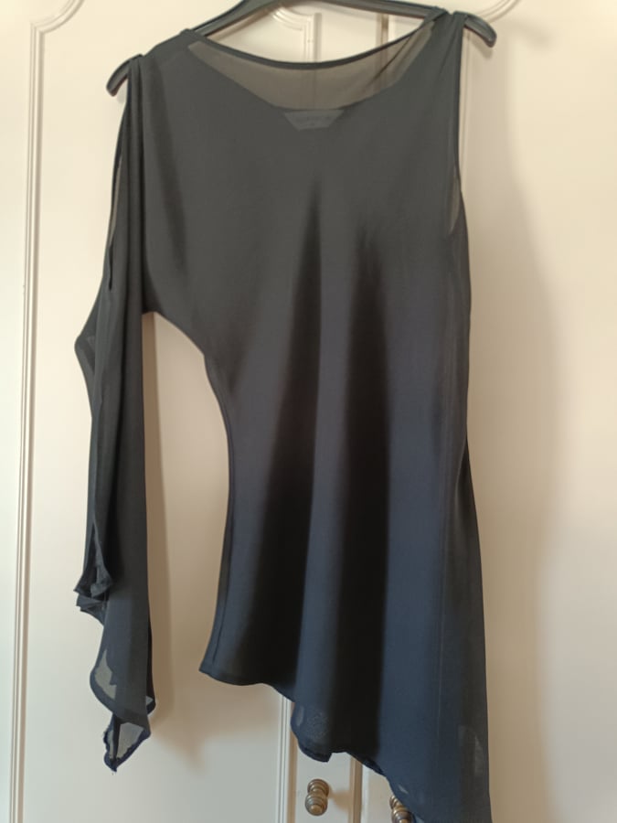 Dark Gray Blouse