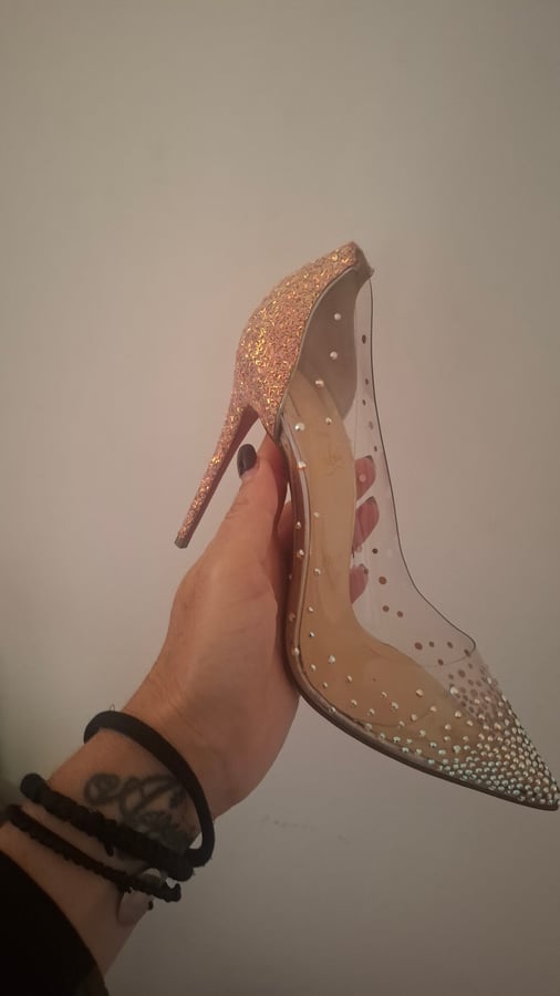 Glitter High Heel size 40