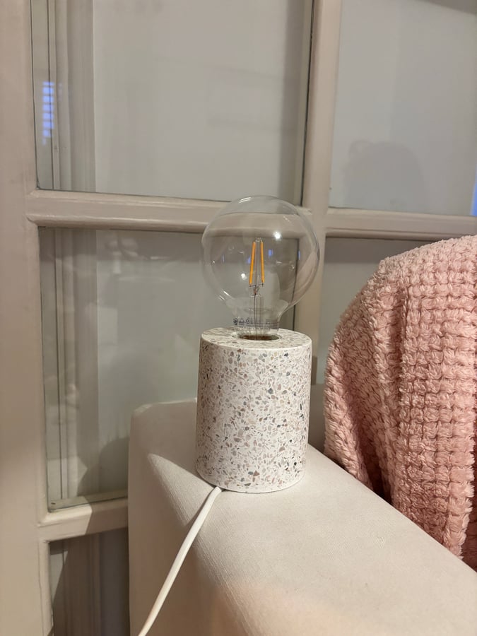 Terrazzo Effect Table Lamp Ikea 