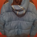 Georgio Armani Blue Jacket with Hood size 8
