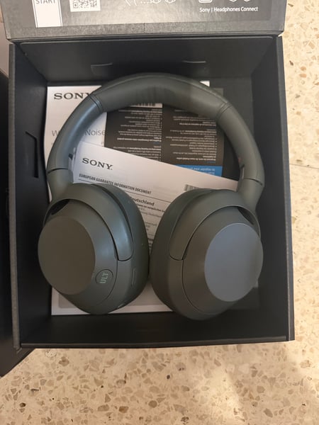 Sony ULT WEAR Wireless Noise Cancelling Headphones, Dark Green