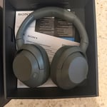 Sony ULT WEAR Wireless Noise Cancelling Headphones, Dark Green