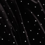 H&M black velvet dress,Small size
