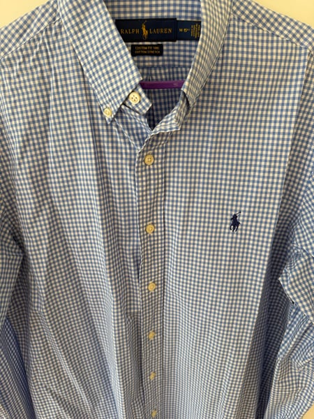 Ralph Lauren Gingham Shirt medium size