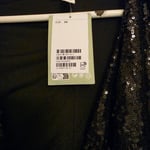 H&M Sequined body black new with tags