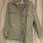 Mango Khaki Green Shirt Jacket,XS size, no tags