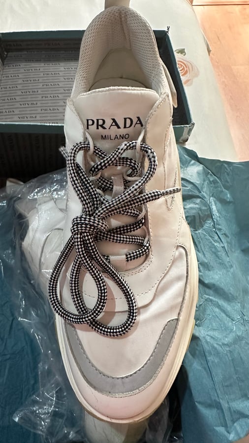 Prada Milano White Sneakers