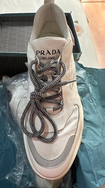 Prada Milano White Sneakers