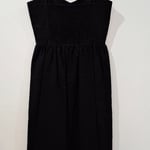 Linen Black Dress
