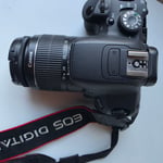 Canon EOS 700D DSLR Camera + 18-55mm Lens