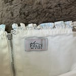 Oh Polly Blue Floral Corset Crop Top – Size UK 8