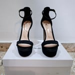 Black High Heeled Sandals