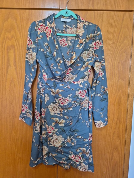 Green Floral Dress