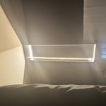 Cabecero con LED y repisa