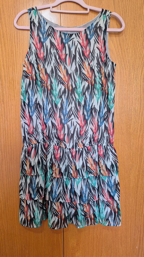 Tropical Print Romper