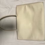 Tory Burch Cream Leather Handbag