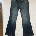 Dark Blue Flared Jeans authentic