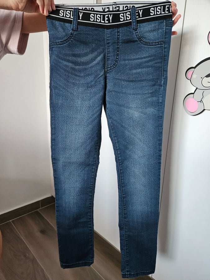 Sisley Blue Denim Jeans 140cm/10 yrs old
