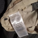 ORIGINAL GUCCI Plaid Trousers 