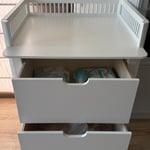 Changing Table with Drawers