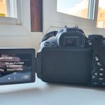 Canon EOS 700D DSLR Camera + 18-55mm Lens