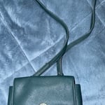 Dark green Tommy Hilfiger Leather Crossbody Bag