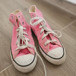 Pink Converse Chuck Taylor All Star High-Tops – Size 33