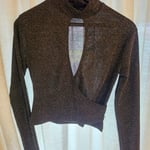 Pink woman-Glitterry Top,XS size