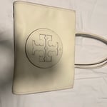 Tory Burch Cream Leather Handbag