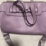 Samsonite Lavender Leather Handbag